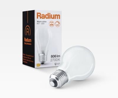 Produktbild - Classic A LED Star, dépolie, RL-A60 DIM 827/F/E27