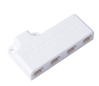 Connecting component, POWER DISTRIBUTOR 4PORT P1 IP20