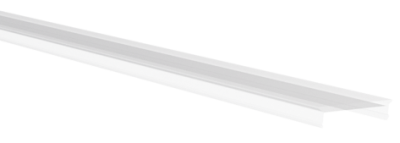 Couvercle transparent pour profil M, Cover MEDIUM, longueur 3m