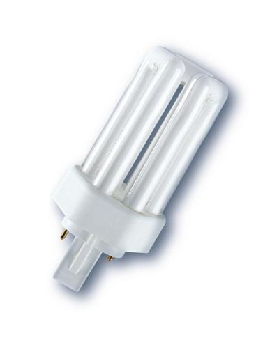 Produktbild - Lampe fluorescente compacte Ralux®Trio, RX-T 26W/840/GX24D