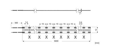Zeichnung - LED Star Strip 2300 UltraPitch, LED STRIP 2300UP S 940/24V 50M