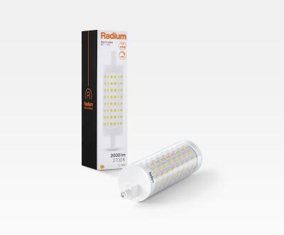 Produktbild - LED Star forme tubulaire, R7s, RL-TS125 DIM 827/R7S