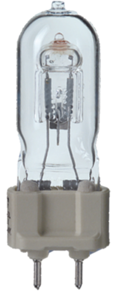 Metal halide lamp with quartz burner , HRI-T 70W/WDL/230/G12