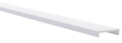 Couvercle mat / diffus pour profil M, Cover MEDIUM, longueur 1m