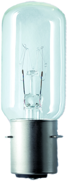 Lampe de navigation fanal, forme B, SN-T 65W/2250C/230/P28S