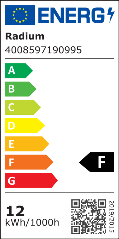 Energielabel - Classic A LED Essence, dépolie, RL-A75 11,5W/230/F/827/E27