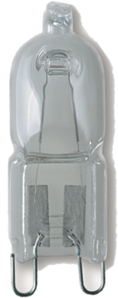 Produktbild - Lampe halogène culot à broche, claire, RJH-PIN 20W/230/C/XE/G9