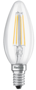 Produktbild - Flamme LED Essence, Filament, RL-C60 827/C/E14 FIL