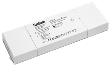 Produktbild - Appareillage de commande de bande LED, DRIVER FLAT 120W/24V IP20 RADIUM