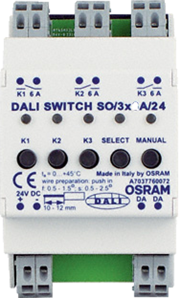 DALI Schaltausgang, DALI Switch SO