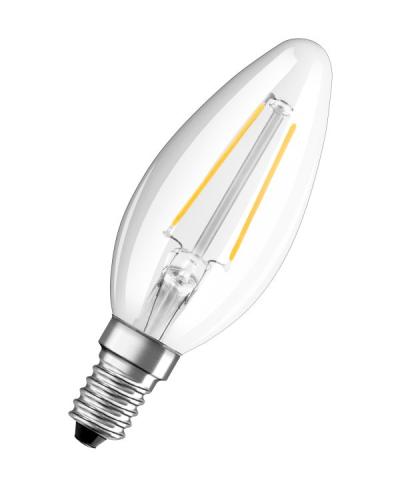 Produktbild - LED Essence Candle, Filament, RL-C25 2W/230/C/827/E14 AL