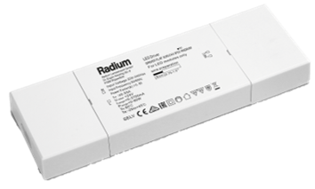 Appareillage de commande de bande LED, DRIVER FLAT 90W/24V IP20 RADIUM