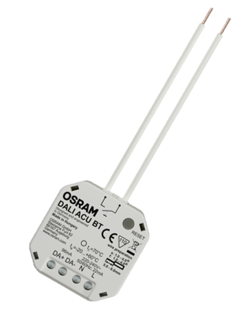 DALI control device, DALI ACU BT control