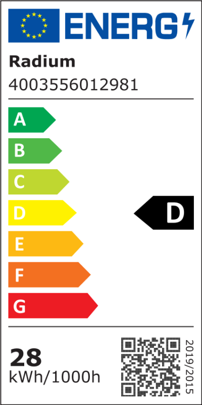 Energielabel - LED Star Strip 900, LED STRIP 900 S 930/24V 5M