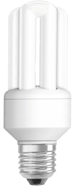 Lampe fluorescente compacte Ralux®Efficient, RXE-E 15W/827/E27