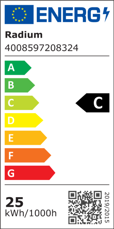 Energielabel - DC Tube pour drivers externes, LED T5 NEO 28/54 840/G5