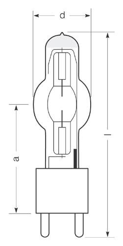 Zeichnung - Lampe lumière du jour, RSI 4000W/SE G38
