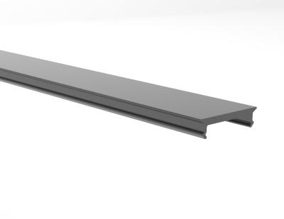 Produktbild - Cover noir pour profil S, Cover SMALL noir, longueur 2m