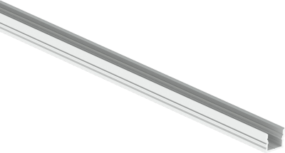 Aluminium U-Profile, Slim Track-U 15,6/13/T12I