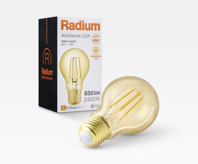 Produktbild - LED Ambiente LUX Classic, RL-A50 824/C/E27 FIL Gold