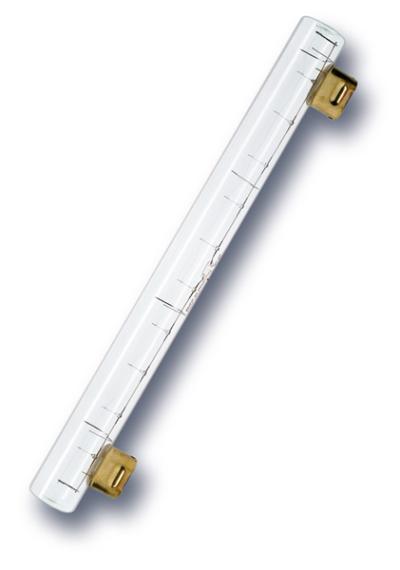 Produktbild - Lampe à incandescence linéaire, claire, RAL2 120W/230/C/S14S