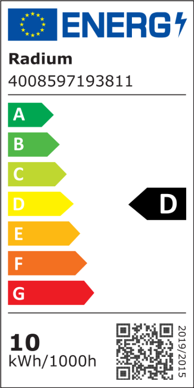 Energielabel - Classic A LED Essence, dépolie, RL-A100 10W/230/827/F/E27