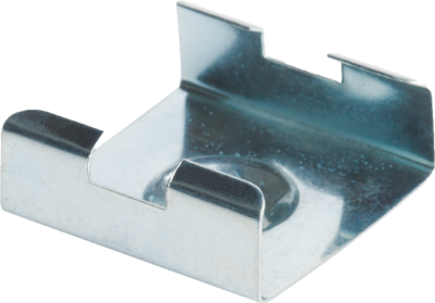 Metal mounting clip for angular track, Bracket-MB M19I