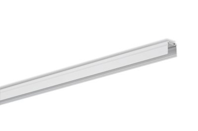 Aufbau-Aluminium-Profil für 2 LED Strips, U-Profil MEDIUM, Länge 3m