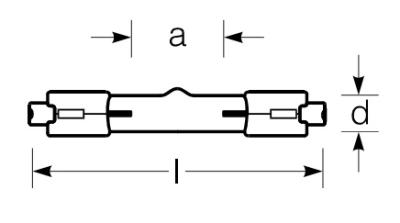 Zeichnung - High Pressure UV Lamps HTC, HTC 400-221