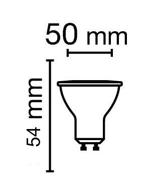 Zeichnung - LED Star PAR16, RL-PAR16 35 DIM 927/36°/GU10