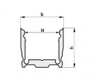 PROFILE SMALL U 17.3/16/B1C1 1M
