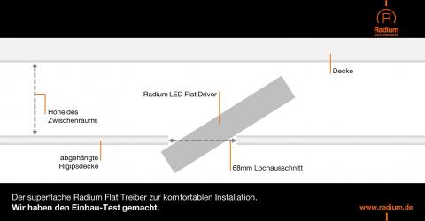 Radium LED Flat Treiber