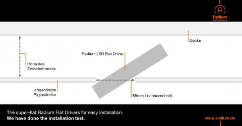 Radium LED Flat Driver