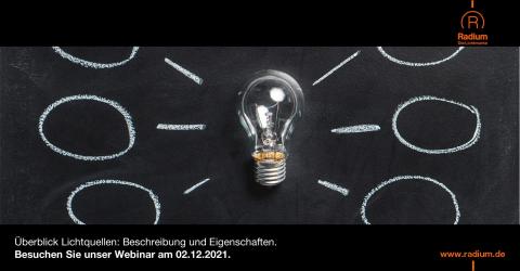 Webinar Überblick Lichtquellen