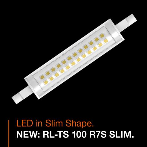 New LED in Slim Shape: RL-TS 100 SLIM.