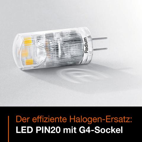 Radium LED PIN20 G4