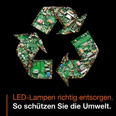 LED-Lampen entsorgen 