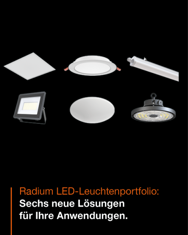 Radium Leuchtenportfolio
