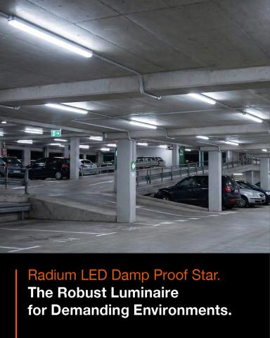 Radium LED Damp Proof Star