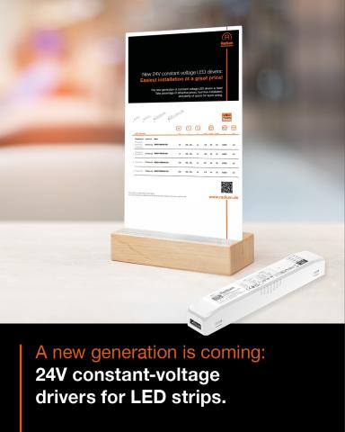 24V constant-voltage LED drivers