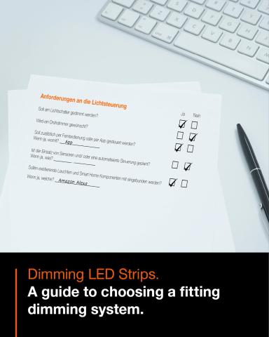 Guide to choosing a fitting dimming system