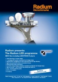 New Radium LED Brochure New Radium LED Brochure