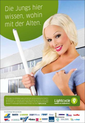Daniela Katzenberger wirbt für Lightcycle