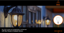 Radium LED Star Klassik A Daylight Sensor