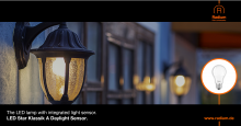 Radium LED Star Klassik A Daylight Sensor