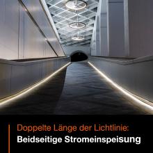 LED Strips beidseitige Einspeisung
