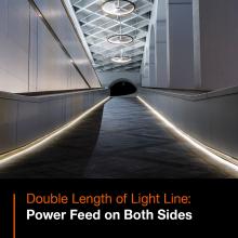 LED Strips Power feed on both sides