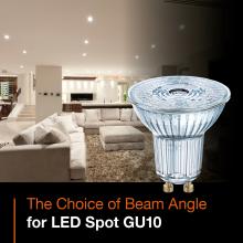 Beam angle LED Spot GU10