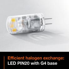 Radium LED PIN20 G4