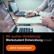 Stellenanzeige Werkstudent Entwicklung (m/w/d)